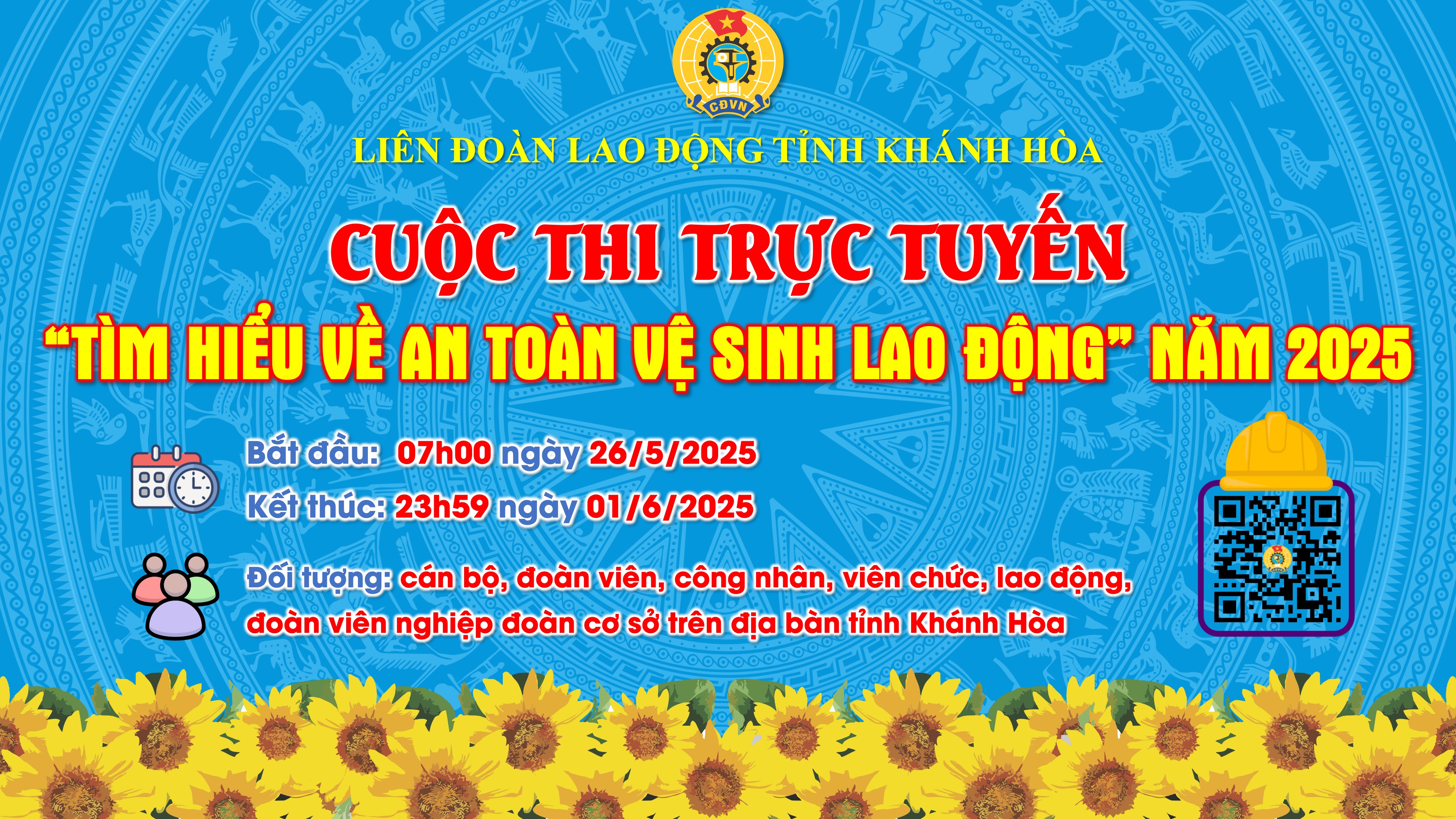 Cuộc thi trực tuyến Tìm hiều về An toàn vệ sinh lao động năm 2025